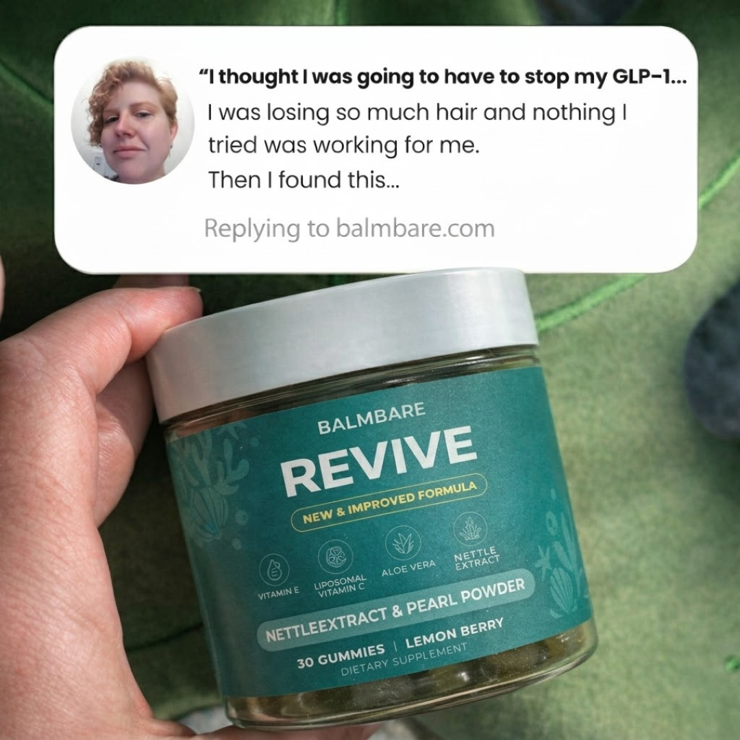 Gomitas BalmBare Hair Revive