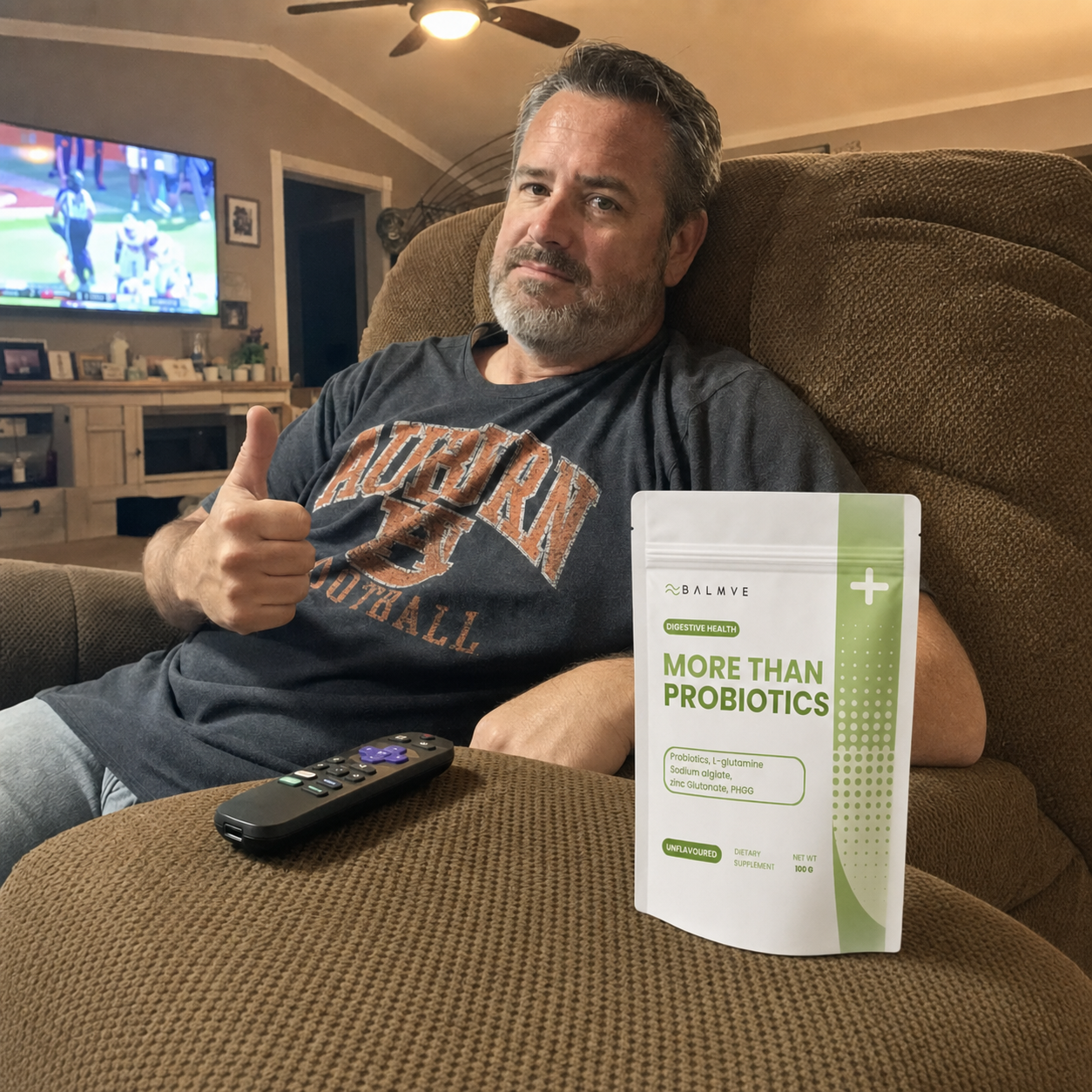 BALMVE More Than Probiotics contextual product image - bloom-probiotics-context-5-man.png