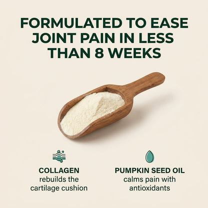 Ease joint pain in 8 weeks